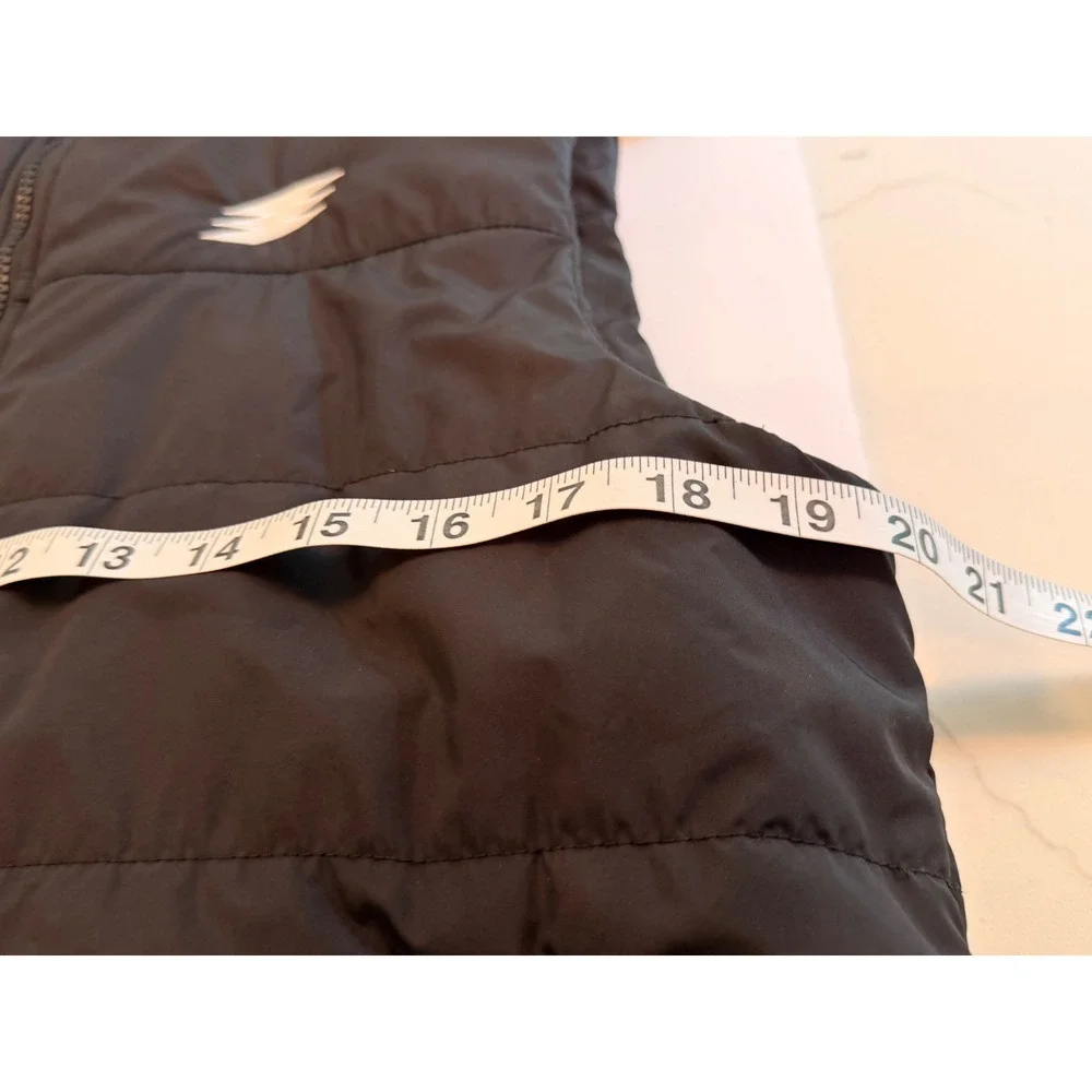 The North Face Black Insulated Puffer Vest Lightning Logo Men's Small S